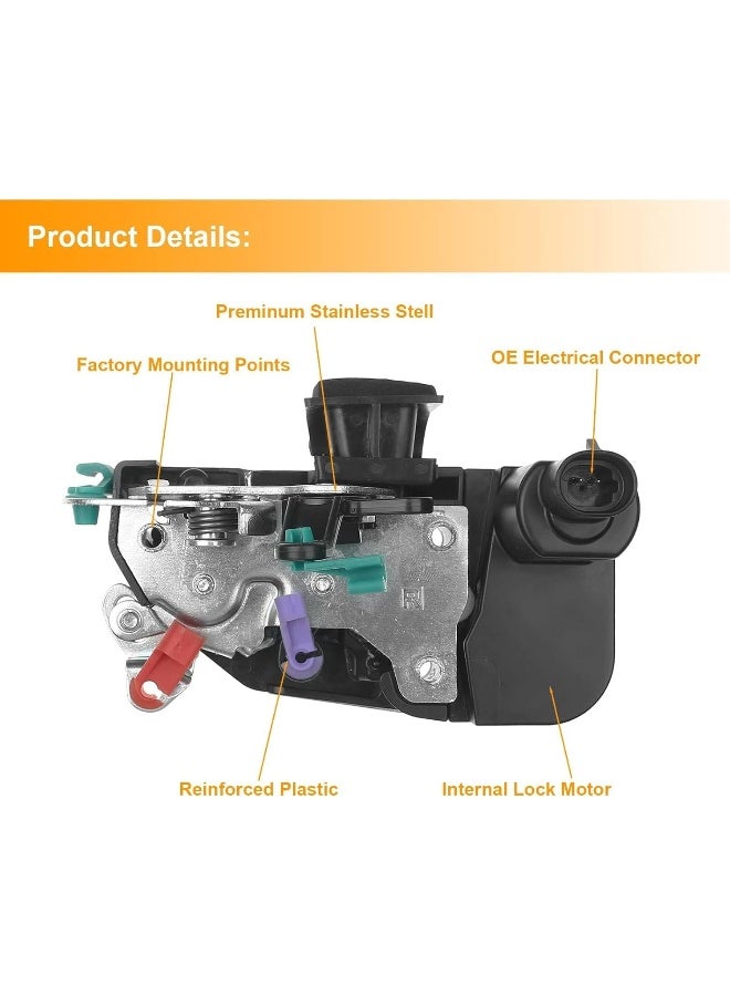 Cheriezing 931-635 Power Door Lock Actuator Front Right Passenger Side - Image 4