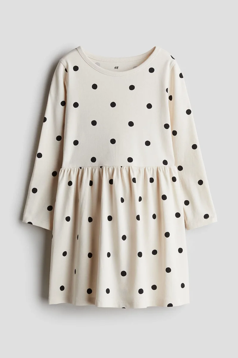 H&M Printed Cotton Dress