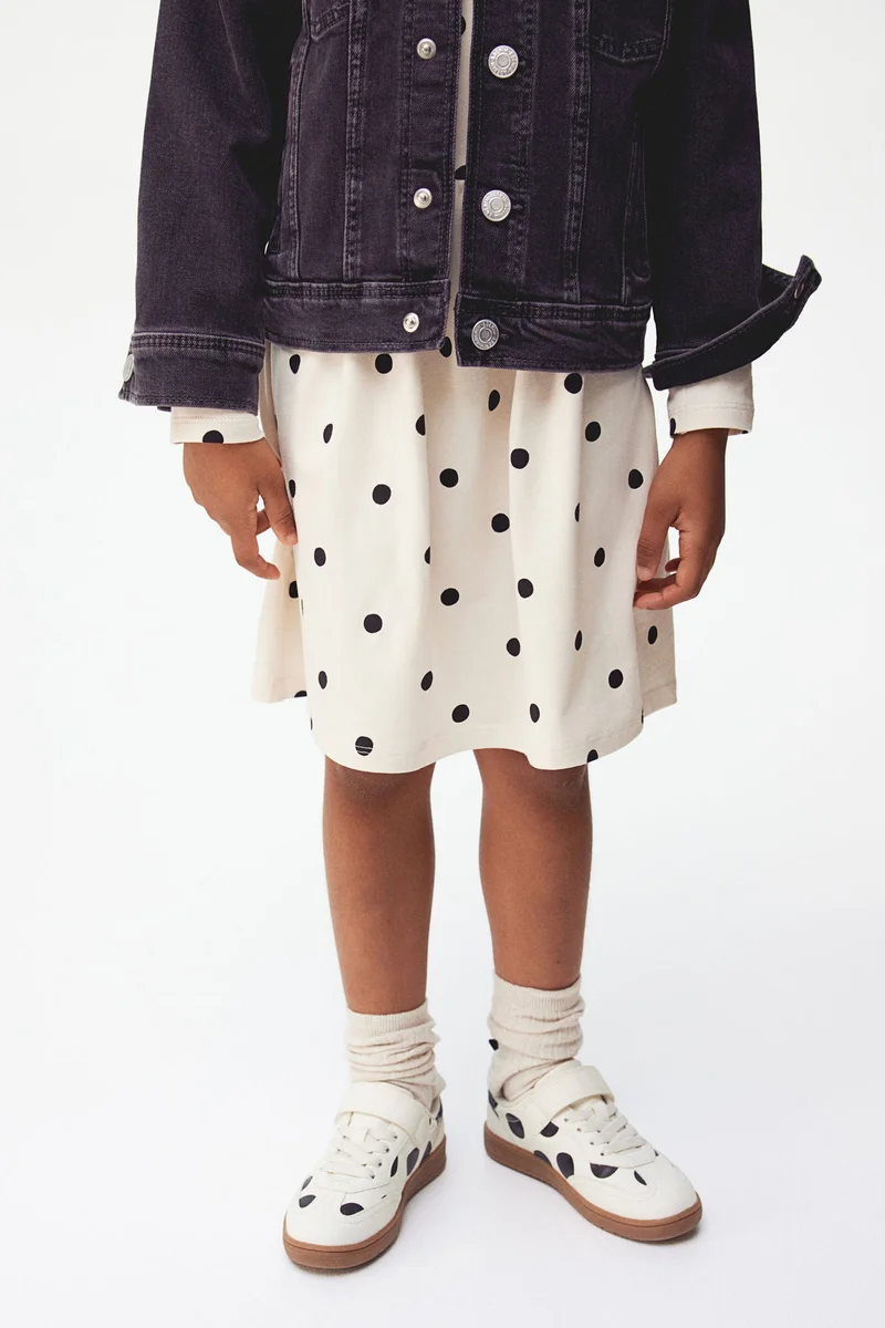 H&M Printed Cotton Dress