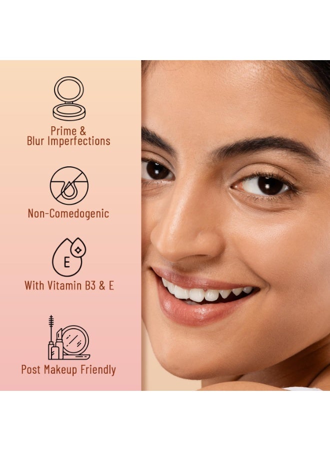 Swiss Beauty Matte & Blur Balm | Prep + Prime | 12-Hour Oil-Free Shine | With Vitamin E & B3 | UV Light Protection - Image 3