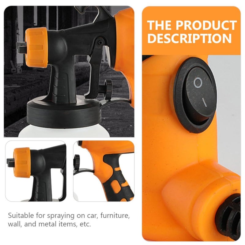 Portable Power Paint Sprayer High Pressure Spray Tool for Walls Ceilings Cabinets US Plug - Image 5