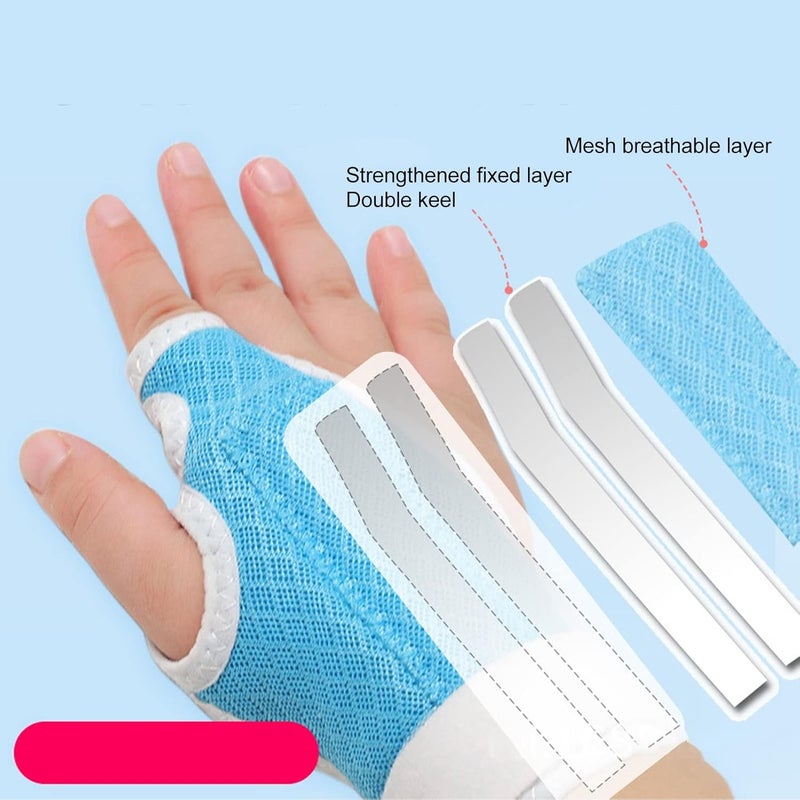klarako Handwriting Wrist Wrap, Writing Aid Tools Trainer, for Kids Handwriting Posture Correction Training Writing(M) - Image 2