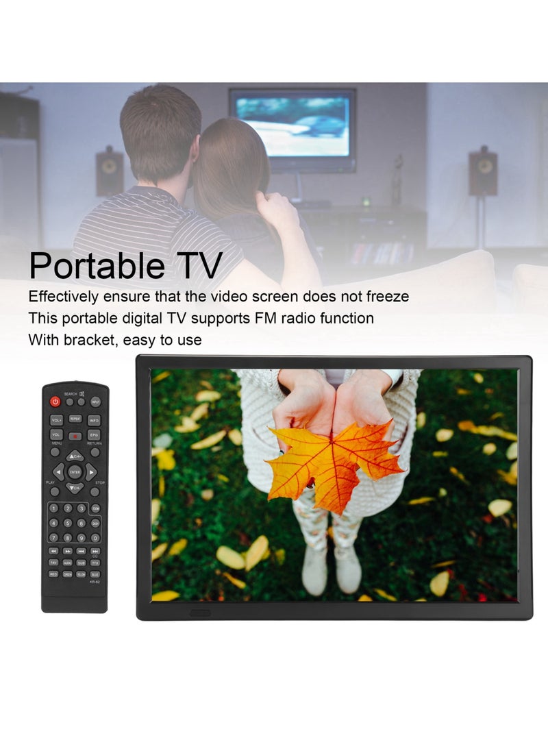 Generic 15.5 Inch Digital TV Portable 1080P Stereo High Sensitivity Digital TV for Car Caravan Camping  - Image 2