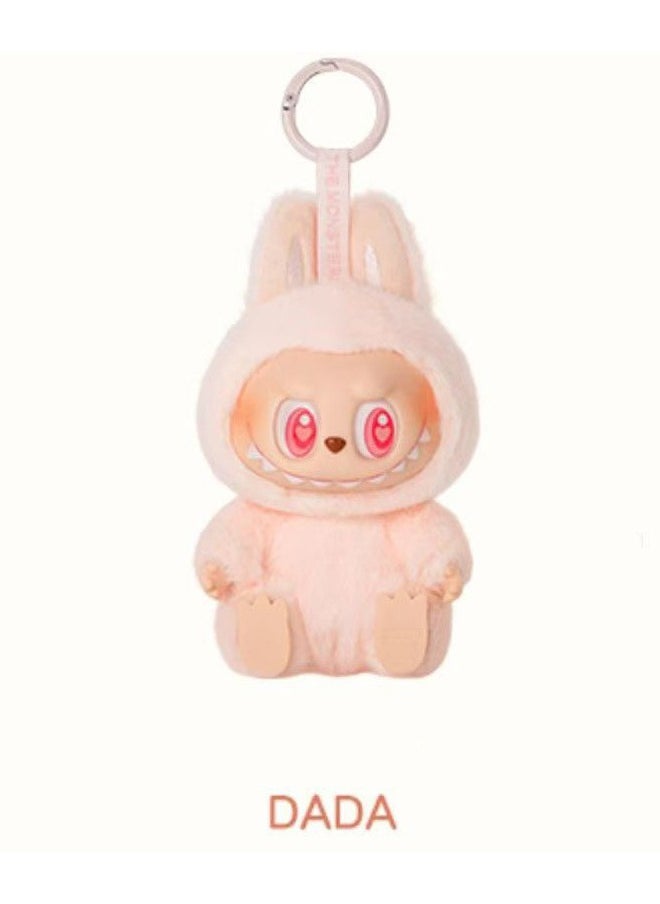 Generic - 6pcs Second generation Labubu THE MONSTERS Exciting Macaron Vinyl Face Series Figures Toy Adorable Lovely Personalized Doll - Image 1