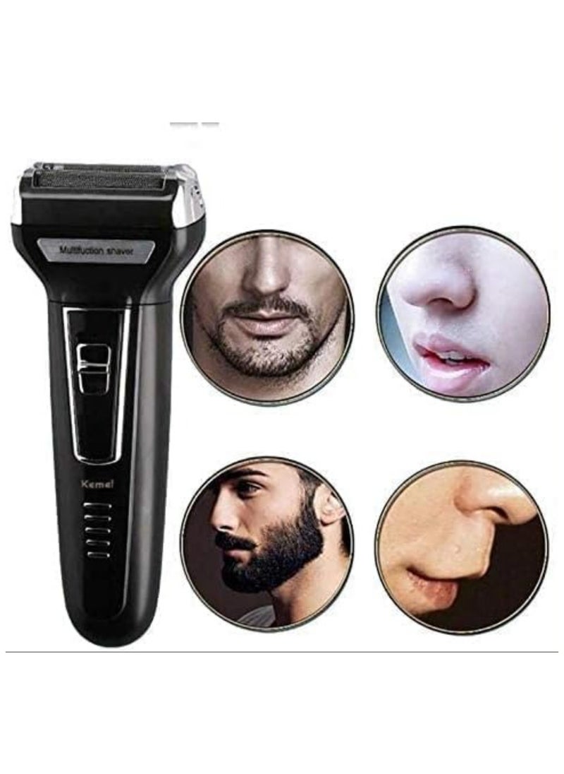 ELTRAZONE 3 in 1 Electric Razor Men Beard Trimmer Rechargeable Waterproof Shaver Professional Cordless Hair Clippers Nose Hair Trimmer Grooming Set  - Image 3