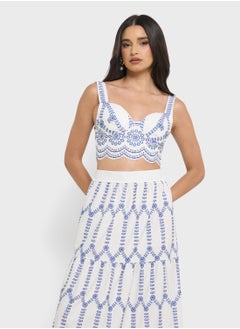 ELLA Monochrome Top & Skirt Set  - Image 3