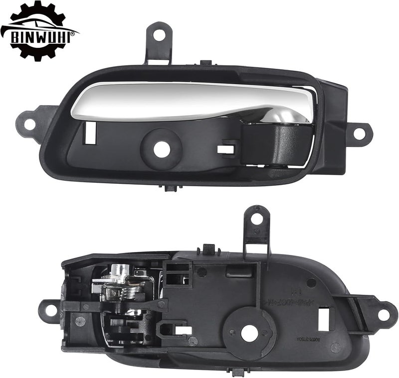 BINWUHI Front Rear Left Driver Side Interior Door Handle for Nissan Altima, Pathfinder, Titan, Murano - Image 3