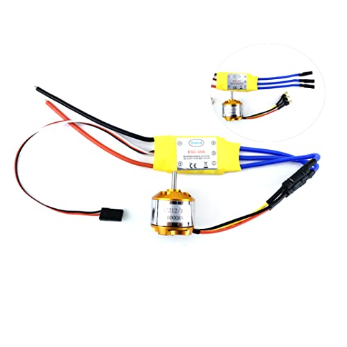 YoungRC A2212 1000KV Brushless Motor 30A ESC Electric Speed Controller with Gold Bullet Banana Plugs for RC Multicopter Quadcopter - Image 1