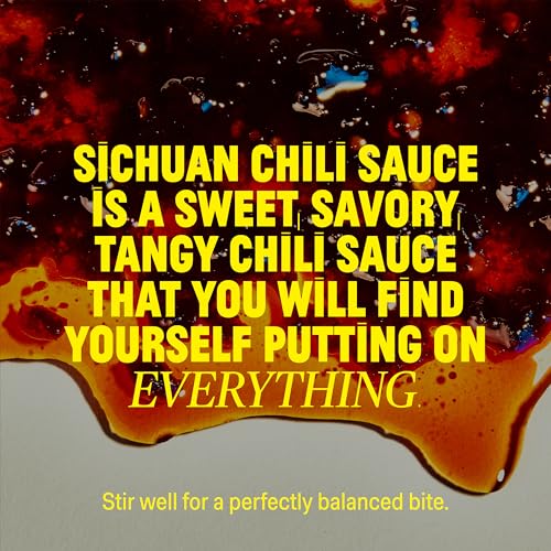 FLYBYJING Sweet + Spicy Sichuan Chili Sauce: Perfect for Noodles, Proteins, Veggies, Fish, Dumplings and Everything Else - Hot Sauce, Marinade and Glaze made w/Premium Chilis - Vegan, 6oz (Pack of 1) - Image 2