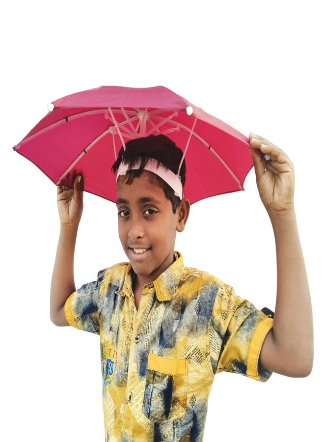 Dark Moon Hat Cap Umbrella for Kids Girls and Boys, Men Umbrella A1_5 - Image 2