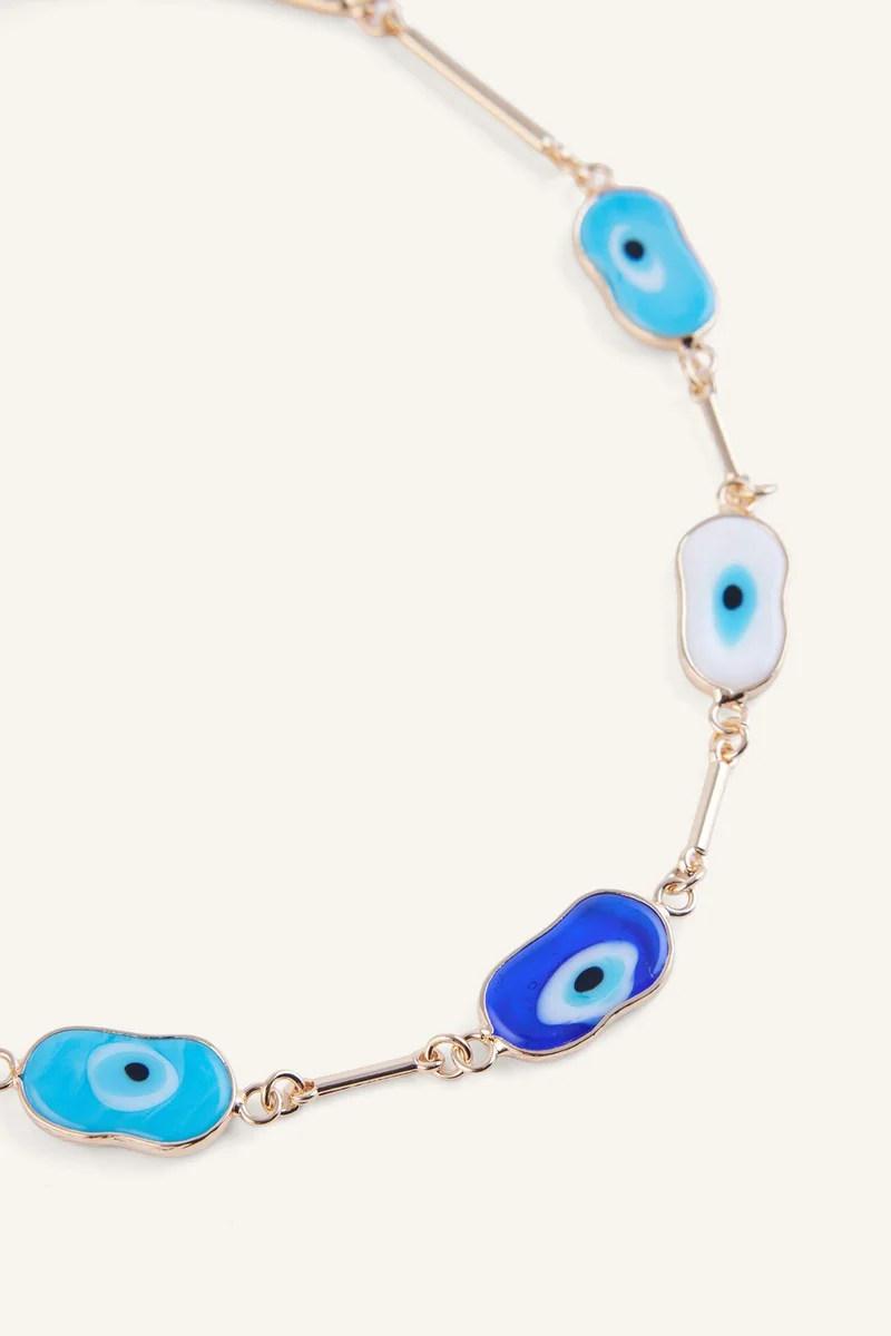 Defacto  Woman Eye Motif Necklace for Women | Best Price UAE