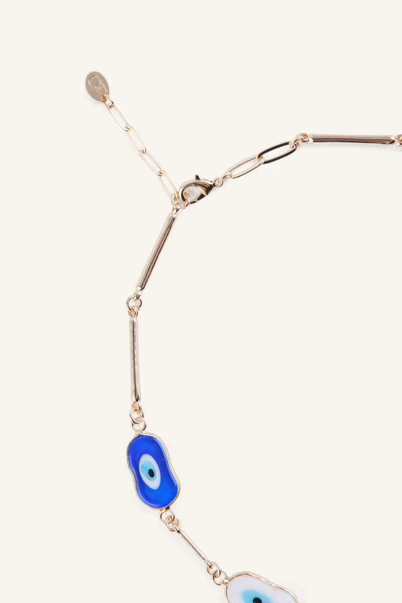 Defacto  Woman Eye Motif Necklace for Women | Best Price UAE