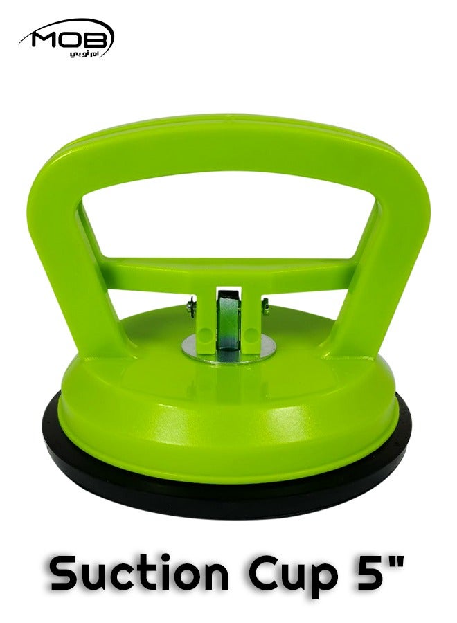 MOB Professional 5" Suction Cup Lifter for Glass, Tiles, and Smooth Surfaces - Image 1