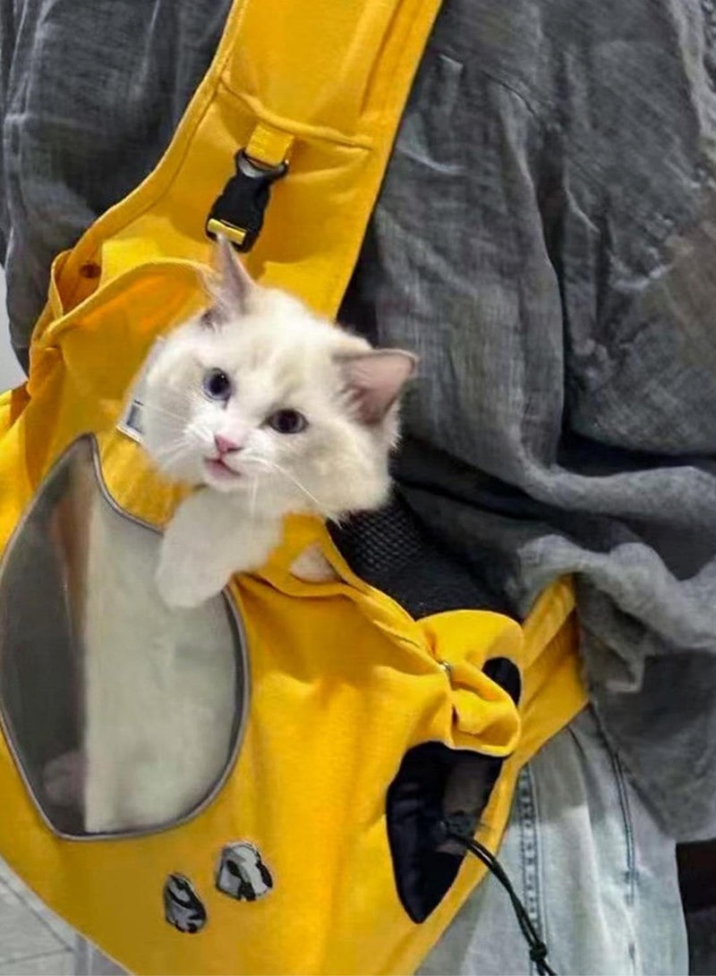 GGOOT Cat Carrier Soft | Travel Cat Carrier Purse with Shoulder Straps and Carrying Handles - Breathable Pet Products for Small Breeds Kittens - Image 5
