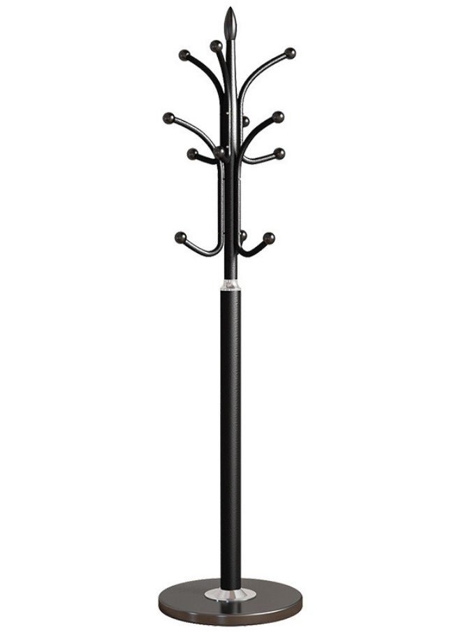 ماركة غير محددة - علاقة وحامل معاطف معدني أنيق بقاعدة ثابتة ب12 خطاف- تصميم عصري وعملي - Image 1