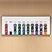 iLuane Display Wallboard for 66802 Holds 10 Cars on One Frame Adult Collectibles Wall Mount Home or Office Dcor 7724277251 Style A No Car Included - Image 2