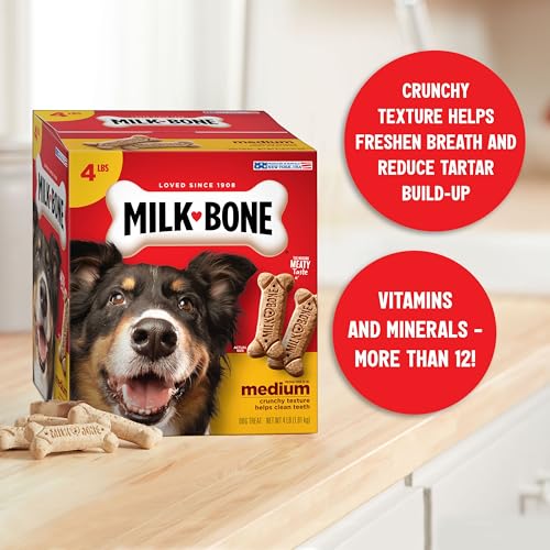 Milk-Bone Original Biscuits, Medium Dog Treats, 4 Pound Box - Image 5
