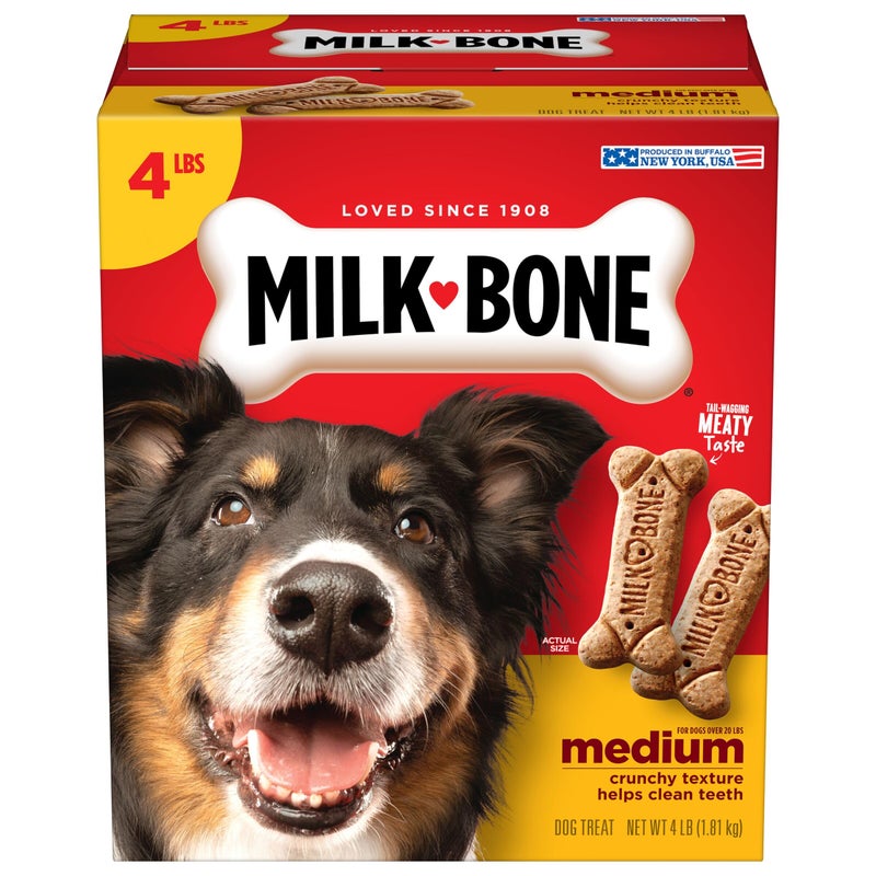 Milk-Bone Original Biscuits, Medium Dog Treats, 4 Pound Box - Image 2