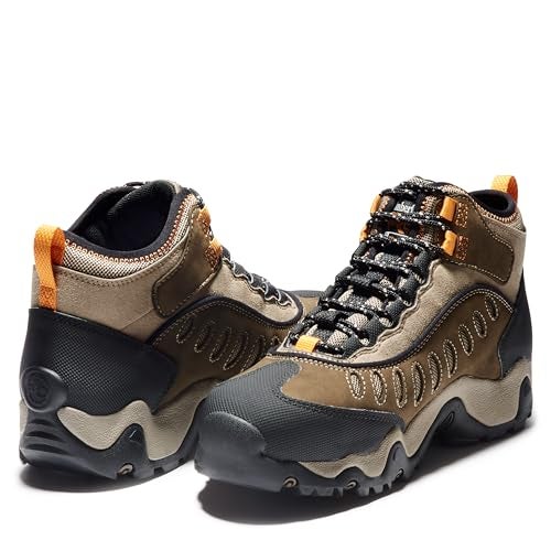 Timberland PRO Men's Mudslinger Steel Safety Toe Waterproof Industrial Hiker Work Boot, Brown-2024 NEW, 10.5W - Image 2