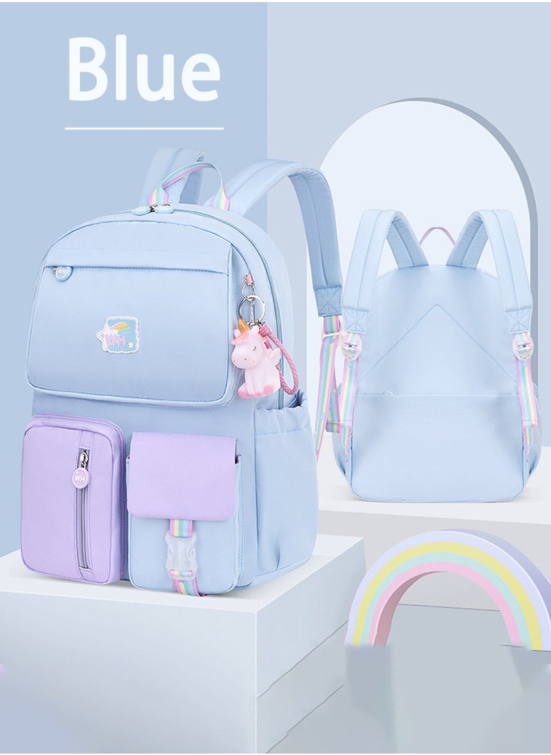 Generic Backpacks for Boys & Girls,Waterproof, Large Capacity & Lightweight Kids Backpack with Ergonomic Back Support, Wide Shoulder Straps, Stylish Colors – Ideal for School, Kindergarten, Travel, Elementary Students  - Image 1