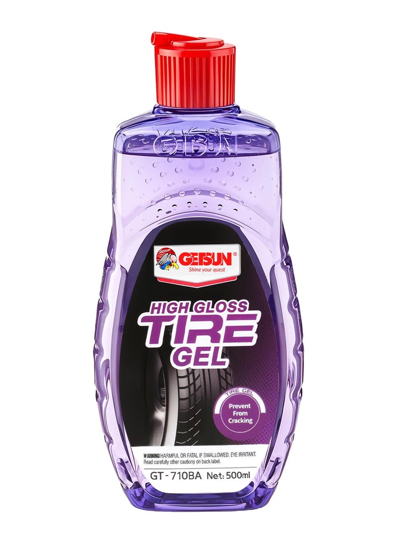 GETSUN Combo - 3PC GETSUN High Gloss Tire Shine Gel Long Lasting Wet Look Tire Gel 500 ML GT-7108A - Image 2