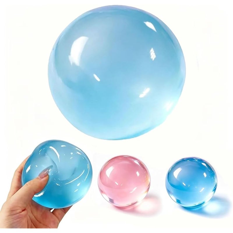 Fqwrus Coconut Oil Squishy, Coconut Oil Stress Ball, Improving Focus, Or Easing Tension During Study, Work, Or Relaxation, Non-Sticky (Blue) - Image 1