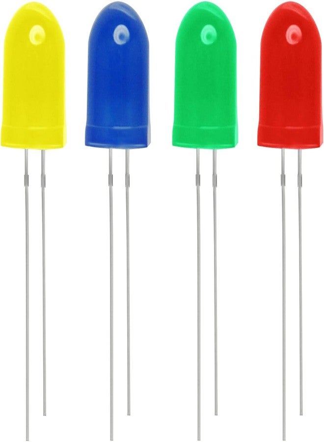 Electrobot 10mm LED Emitting Diodes Light Lamp Diffused F10 Round Led for Arduino (Pack of 20pcs) - Image 3