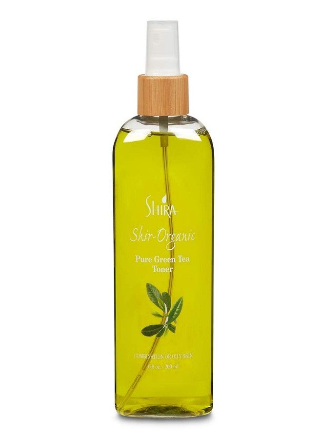Shira Shir-Organic Pure Green Tea Toner Natural Refreshing- Hydrating Toner for Face for Normal to Oily Skin Type (200ml) - Image 2