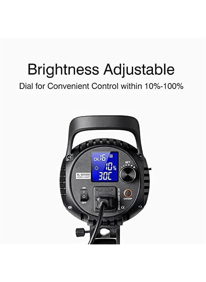 Godox Godox SL-60W 60W CRI95+ Qa>90 5600¡À300K Bowens Mount Led Continuous Video Light, Brightness Adjustment, 433MHz Grouping System,for Video Recording,Wedding,Outdoor Shooting - Image 3