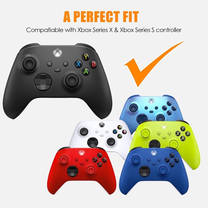 inRobert LB RB Bumpers Buttons Replacement with Trigger and Prying tools for Xbox Series X/S Controllers (Black) - Image 2