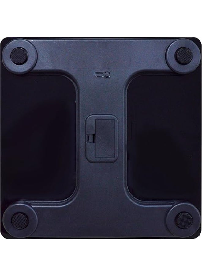 ريون ميزان رقمي ذكي، ميزان ذكي لقياس دهون الجسم مع مؤشر كتلة الجسم واتصال بلوتوث، دهون الجسم، كتلة العضلات، أسود - Image 4