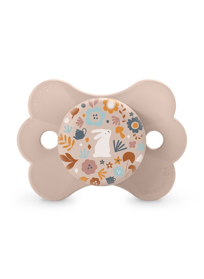 SUAVINEX Sx Pro Ultra Soft Butterfly Shape Baby Pacifier For Babies 6-18 Months With Silicone Nipple Physiological Teat Safe For Baby - Pink - Image 1