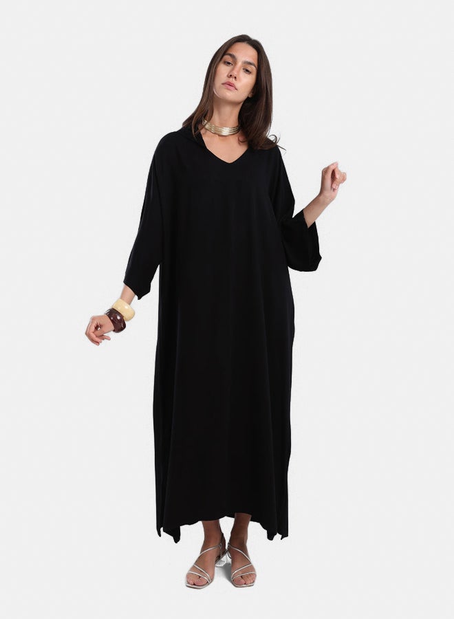 Carina Oversized V-Neck Dress - Image 1
