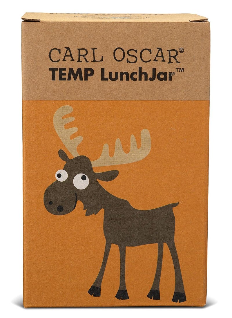 Carl Oscar Sweden Temp Lunchjar™, Kids 0.3 L - Orange - Image 3