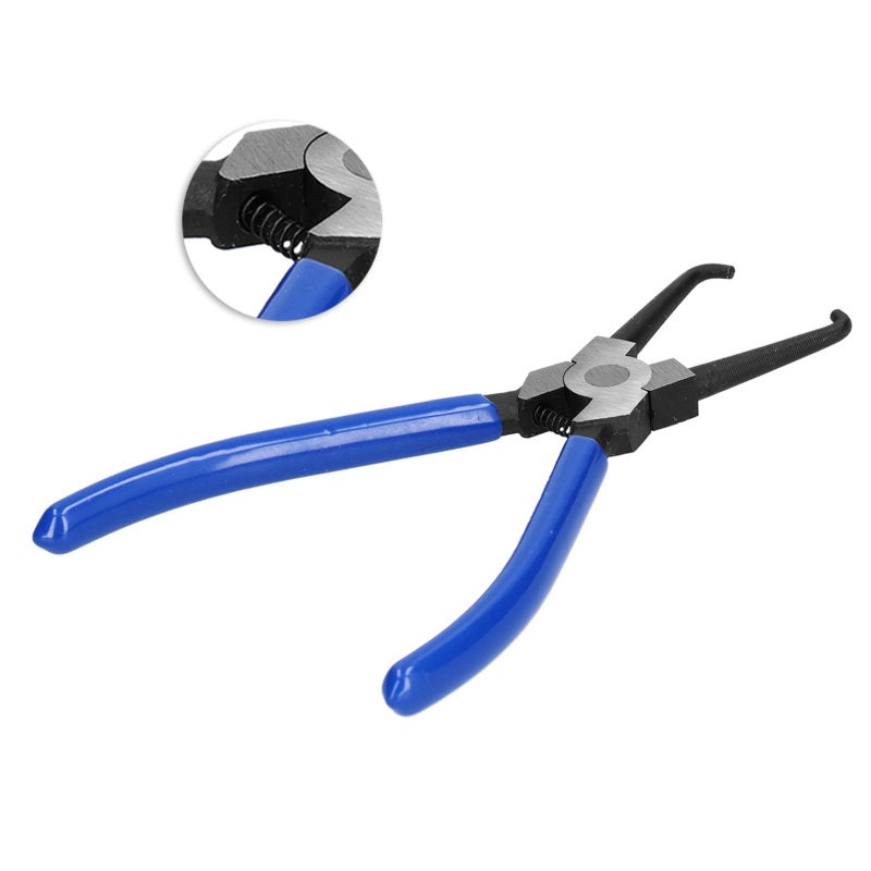 كماشة خط الوقود 7 بوصة من الفولاذ عالي الكربون باللون الأزرق - مقبض مريح للاستخدام لفترات طويلة - طلاء نيكل مضاد للأكسدة ومقاوم للصدأ للمساحات الضيقة - Image 2