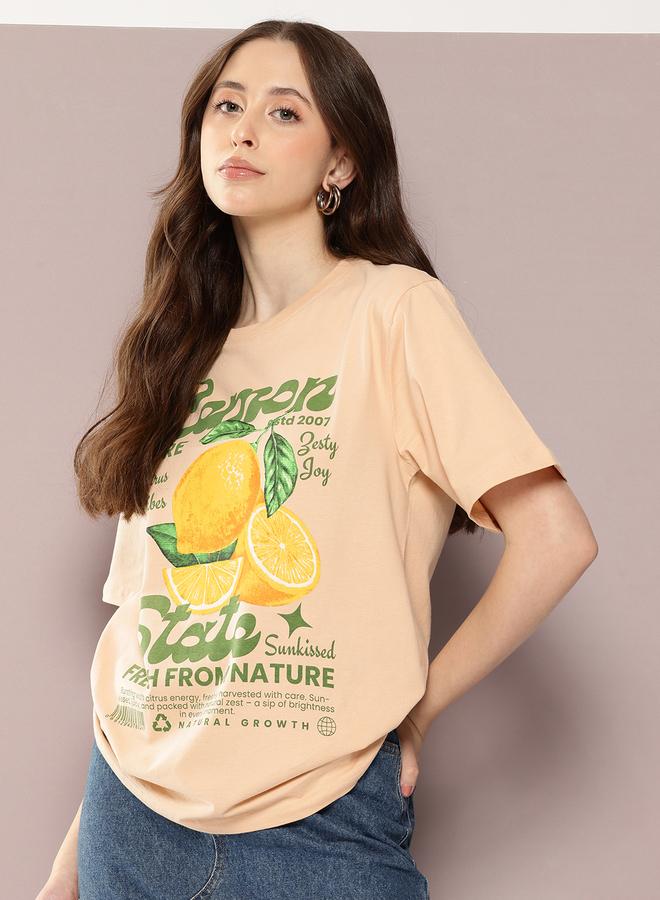 Dillinger Women Oversized Crew Neck T-Shirt - Image 3