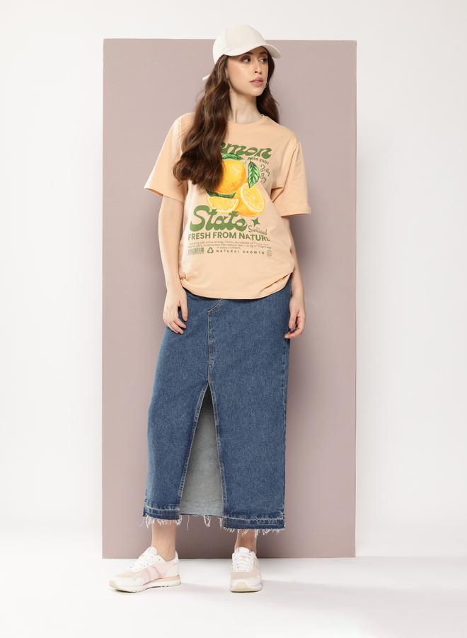 Dillinger Women Oversized Crew Neck T-Shirt - Image 5