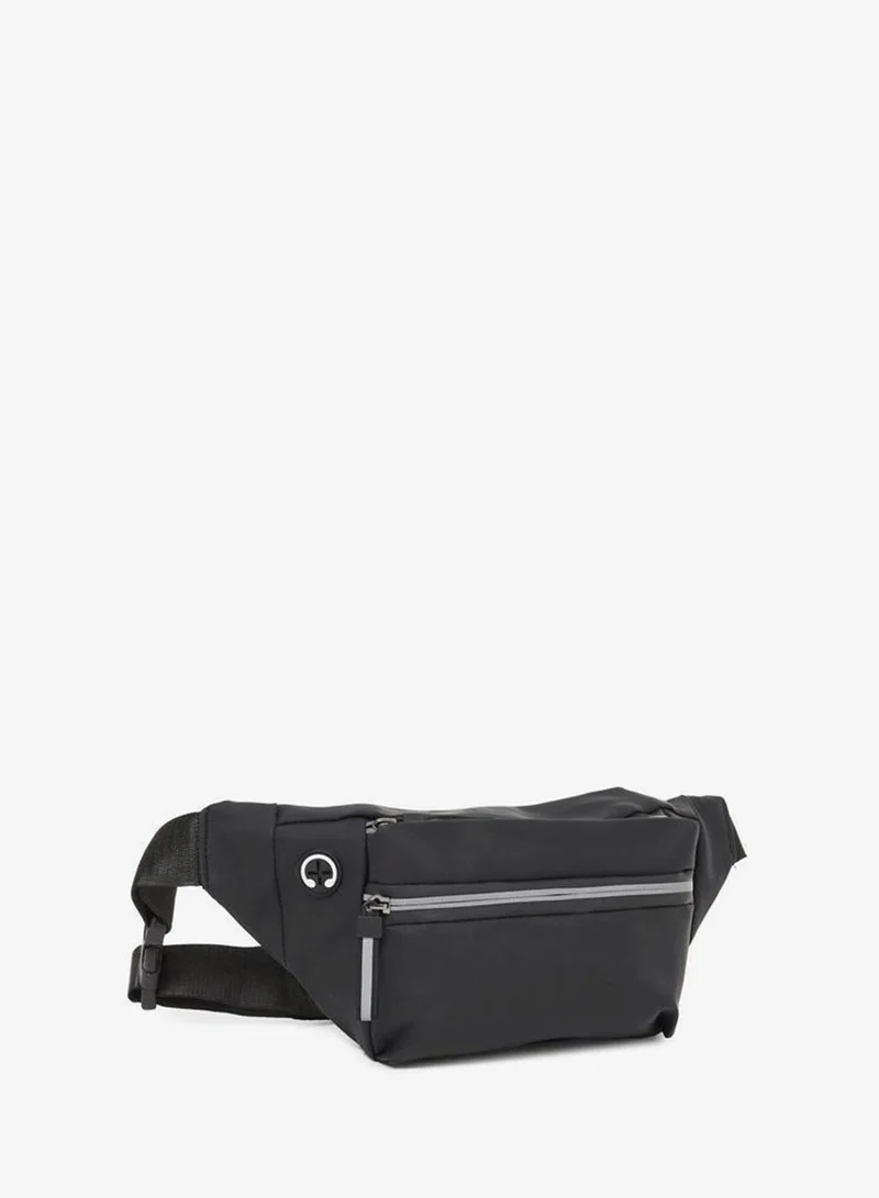 Styli Black Crossbody Waist Pack