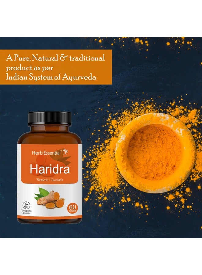 Herb Essential أقراص هيرب إسينشال هاريدرا، 500 ملغ، 120 قرص | أقراص الكركم | تساعد في الهضم والصحة العامة (60 قرص، عبوة من 2) - Image 5