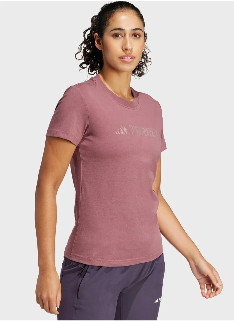 Adidas Terre Classic Logo T-Shirt