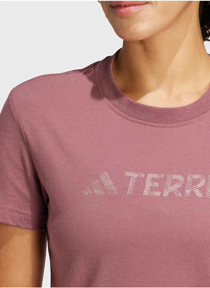 Adidas Terre Classic Logo T-Shirt
