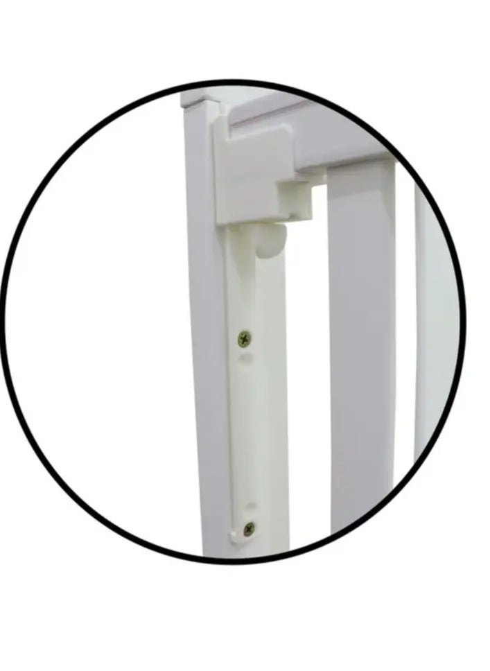 Spectrum - Elegant Wooden Baby Cot : Five Adjustable Height-White - Image 1