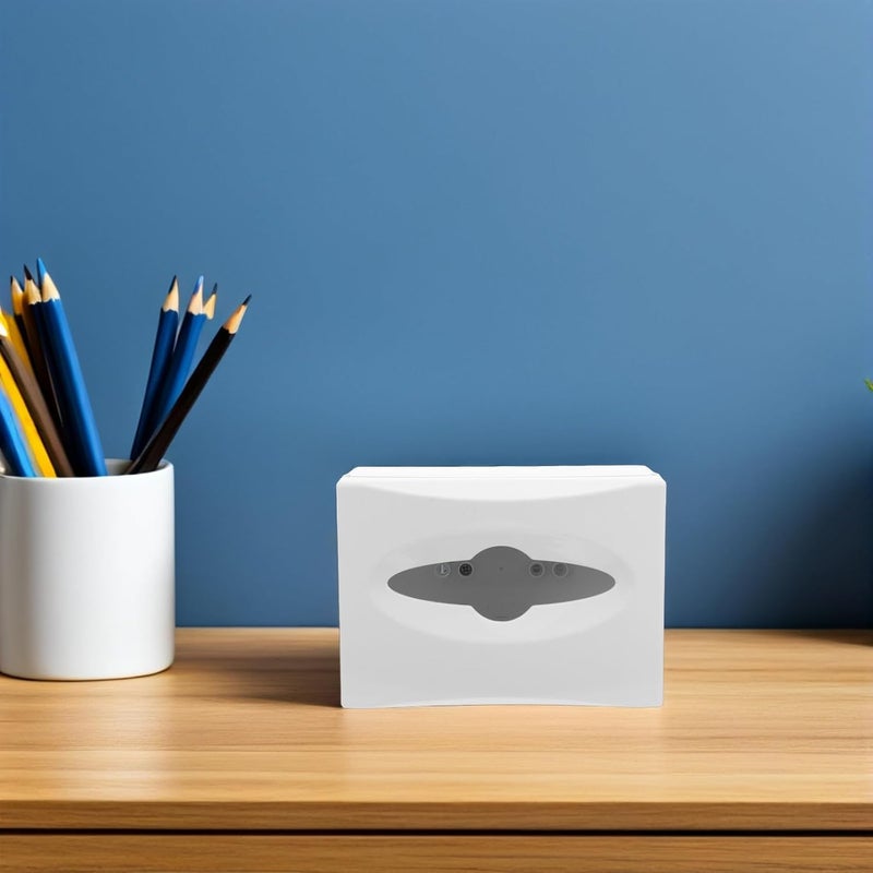 Dental Chair Mounted Tissue Box Holder White for Clinic Hospital and Home - Image 5