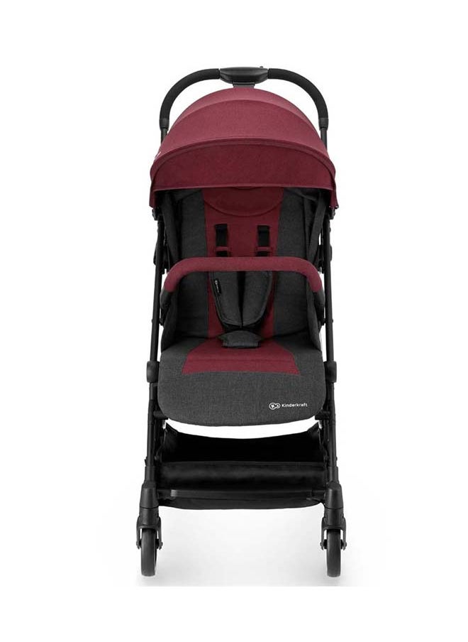 Kinderkraft Indy Pushchair - Burgundy  - Image 2