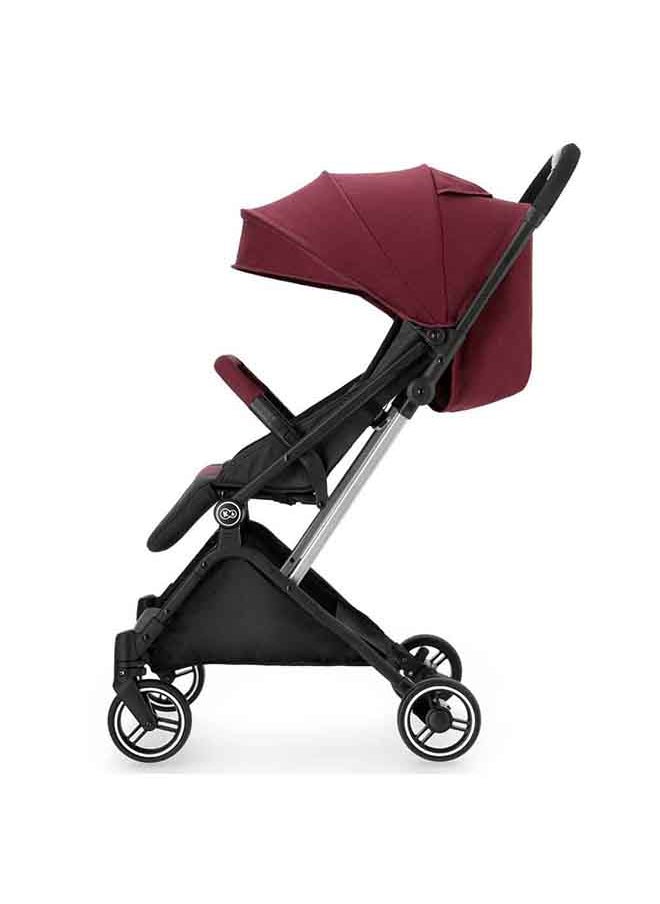 Kinderkraft Indy Pushchair - Burgundy  - Image 4