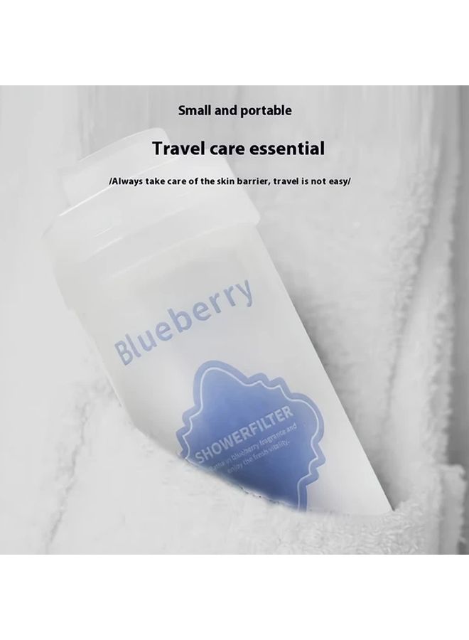 فلتر دش برائحة التوت الأزرق 15 مع كرات فيتامين C لصحة البشرة والشعر - Image 3