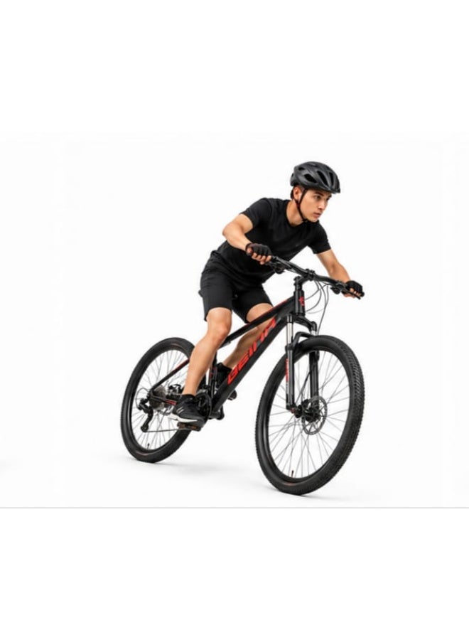 BEINA Professional Mountain Bike for Adults and Teens - Hardtail Off-Road Bicycle with Front Suspension Fork, Multi-Speed Gear Shifting System, Dual Mechanical Disc Brakes, All-Terrain Sports Cycling Bike - Image 4