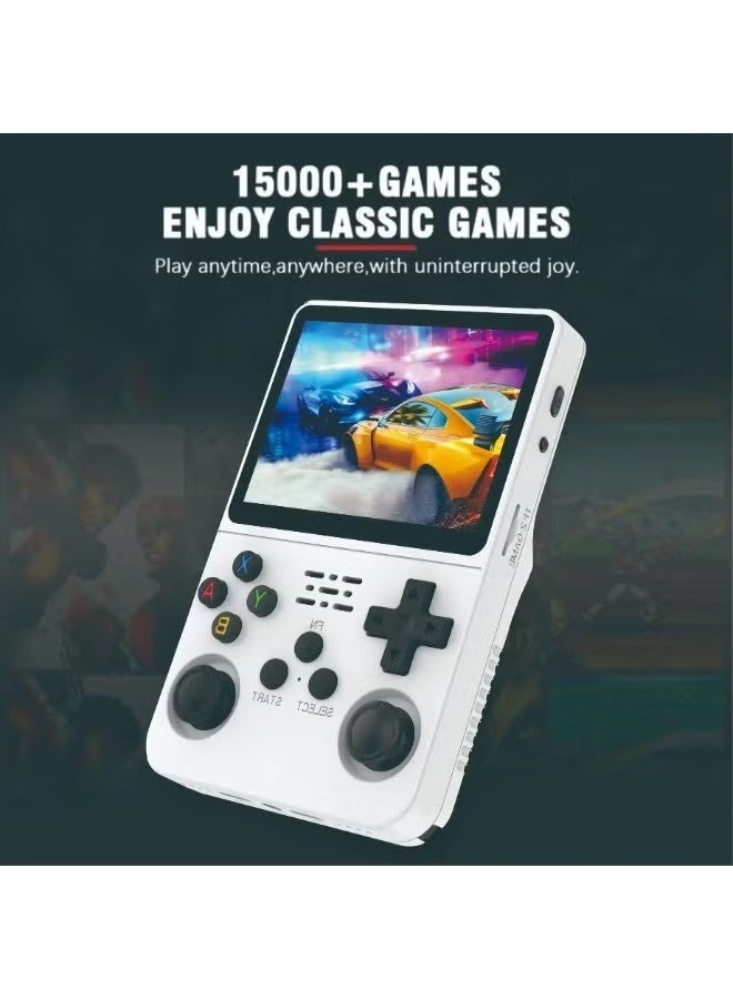 128GB R36S ريترو اليدوية لعبة الفيديو وحدة التحكم لينكس نظام 3.5 بوصة IPS شاشة محمولة جيب مشغل الفيديو ألعاب الصبي هدية - Image 2