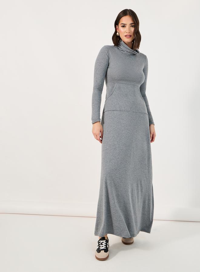 ستايلي بلوزة بنمط لف وياقة شال مع أكمام بالون - Image 4