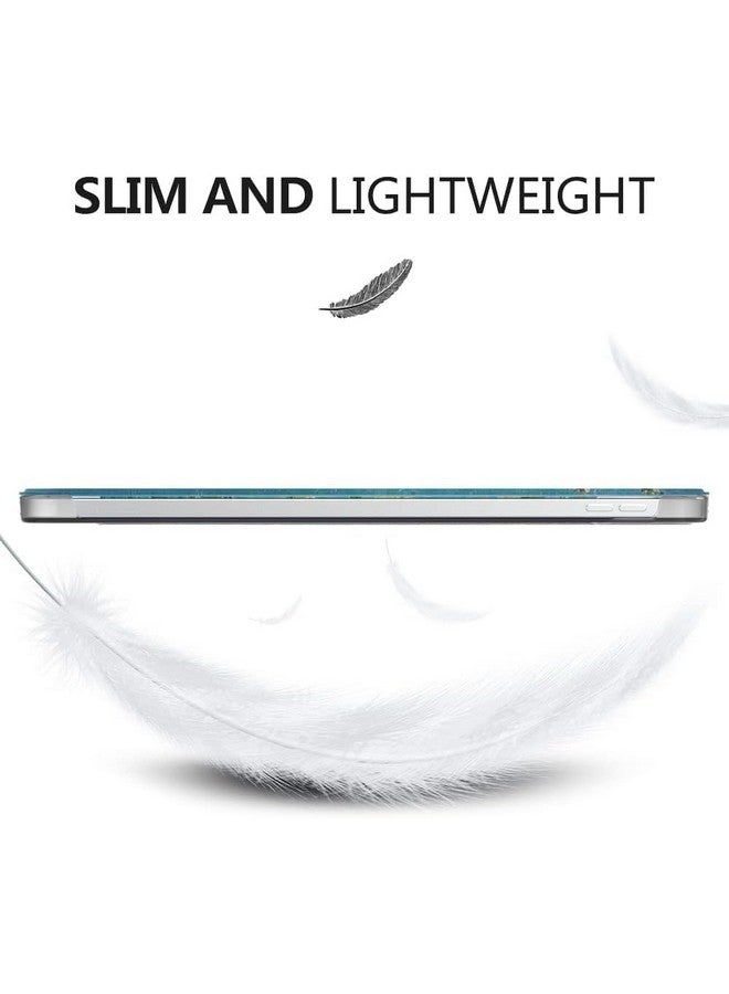 ProElite Cover for Samsung Galaxy Tab A9 8.7 inch Case Cover, Smart Flip Case Cover for Samsung Galaxy Tab A9 8.7 inch Translucent Back with Stylus Pen, Flowers - Image 4